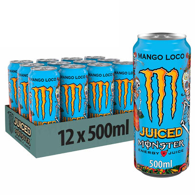 Monster Energy Drink Juice Monster Mango Loco 12 x 500ml