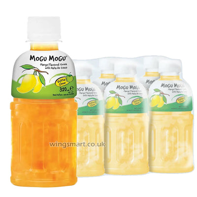 Mogu Mogu Nata De Coco Mango 320ml (Pack Of 6)