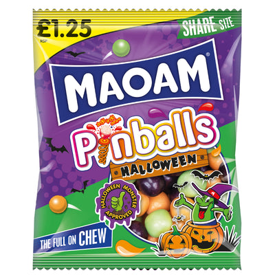 Maoam Pinballs Bag 140g £1.25 PMP (Box of 14)