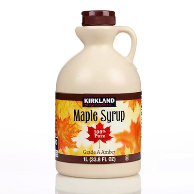 Kirkland Signature 100% Pure Grade A Amber Maple Syrup 1L