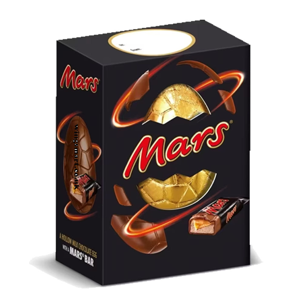 Mars Milk Chocolate Large Easter Egg 171g with Mars bar 51g