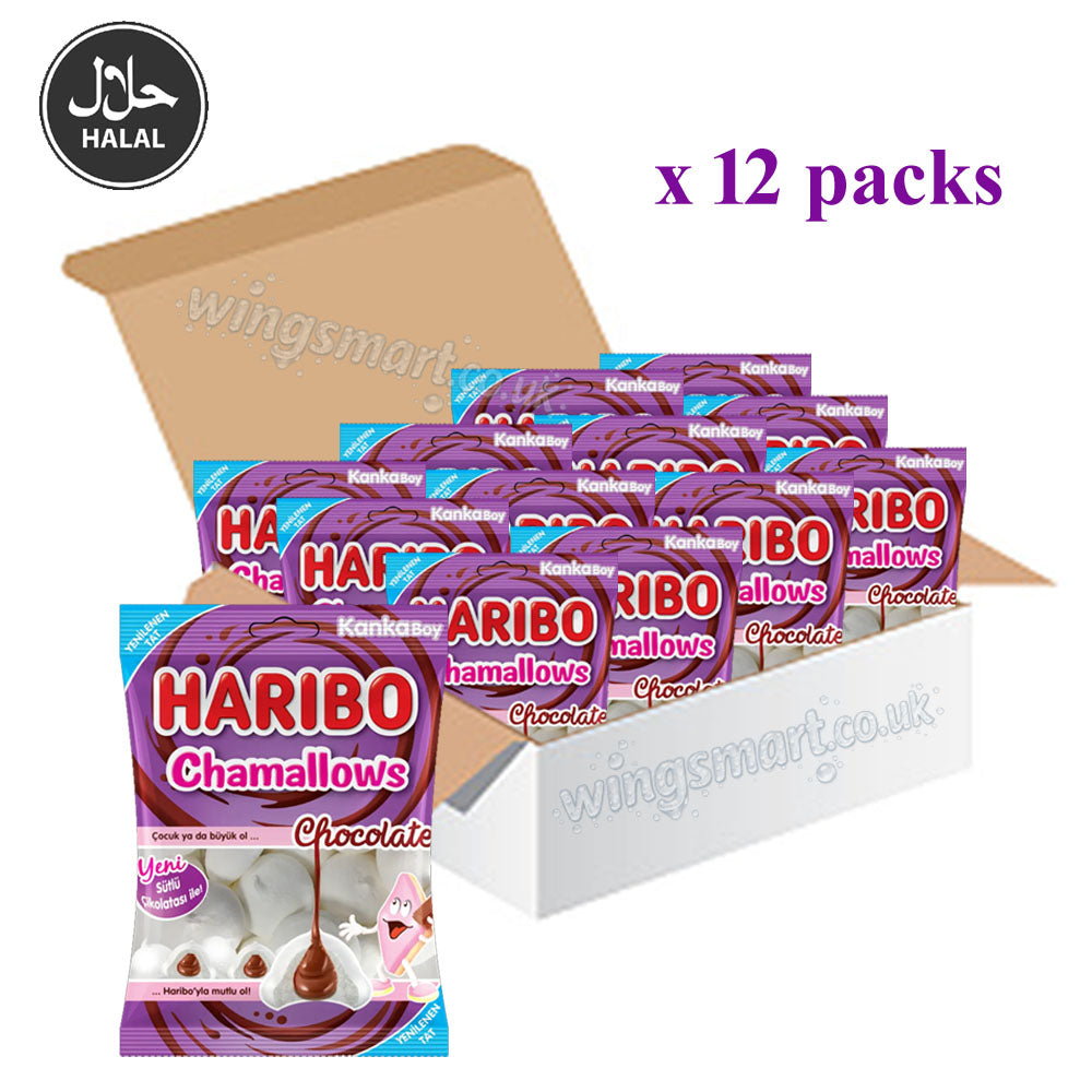 Haribo Halal Chocolate Chamallows 70g
