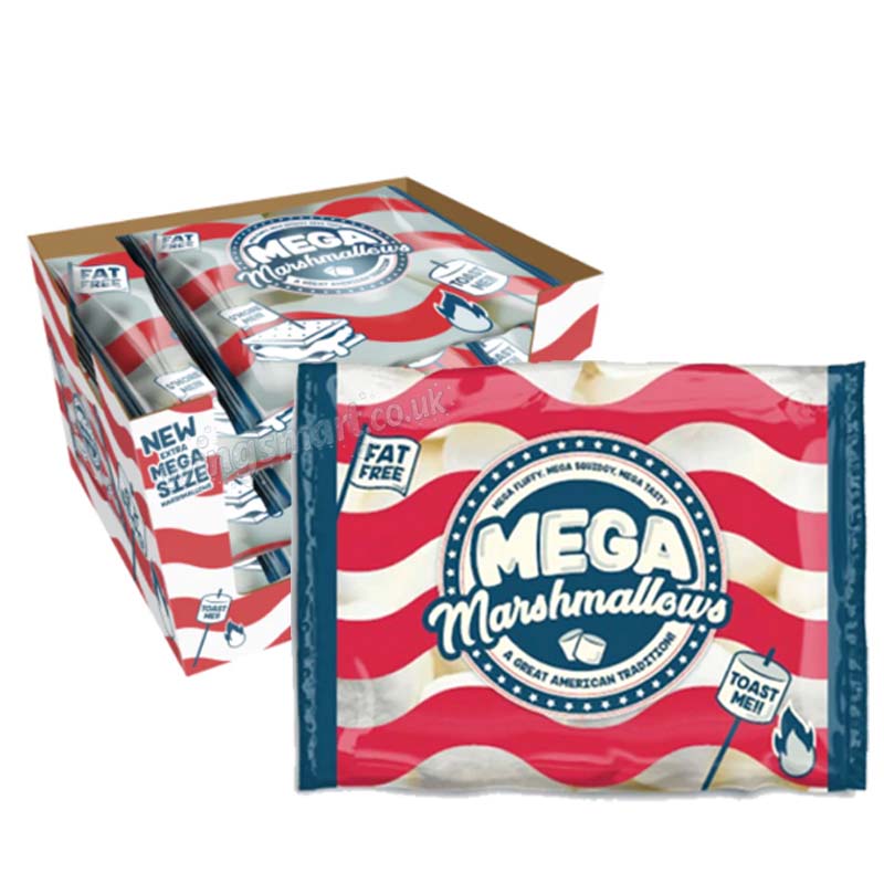 Mega Marshmallows Bag 550g (Box of 7)