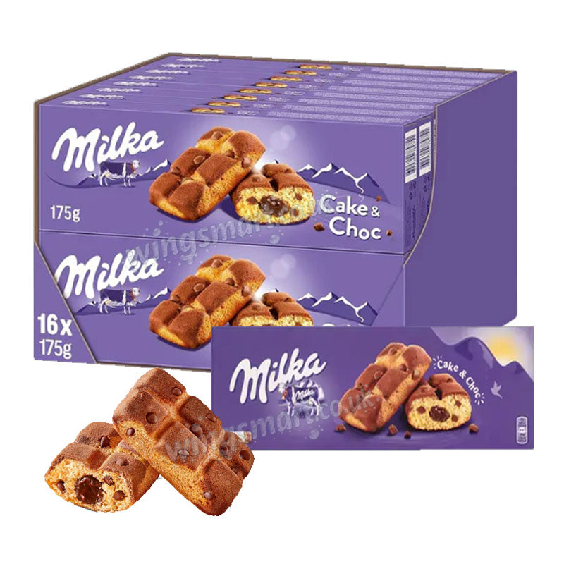 Milka Cake&Choc 175g (Box of 16)