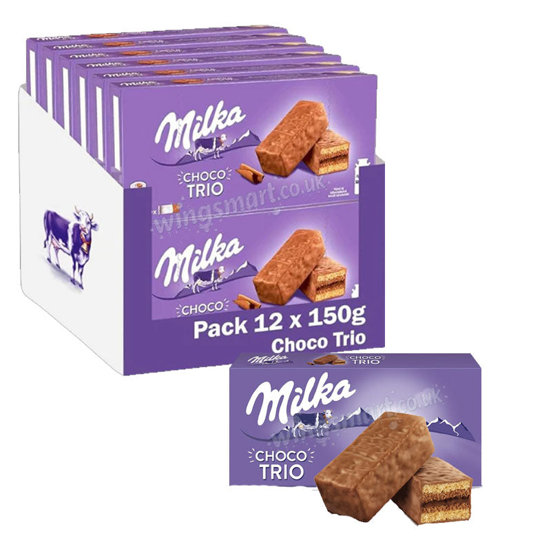 Milka Choco Trio 150g (box of 12)