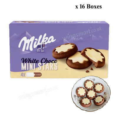 Milka White Chocominis 150g (Box of 16)