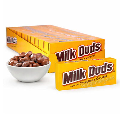 Milk Duds Theatre Box 12x5oz – Chewy Chocolate Covered Caramel Candy