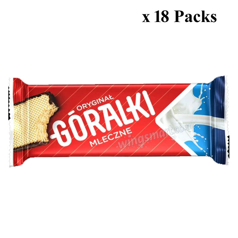 Goralki Assorted Wafer Biscuits 50g – Mixed Flavours Pack (18 & 36 packs)