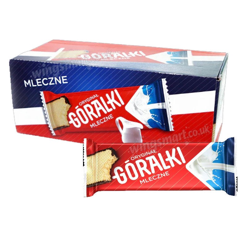 Goralki Assorted Wafer Biscuits 50g – Mixed Flavours Pack (18 & 36 packs)