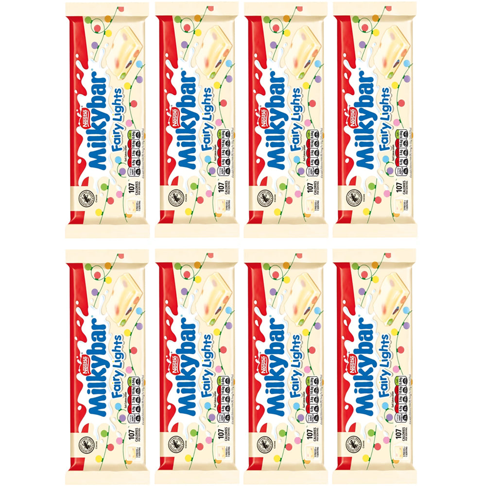 Milkybar Fairy Lights White Chocolate Sharing Bar 100g