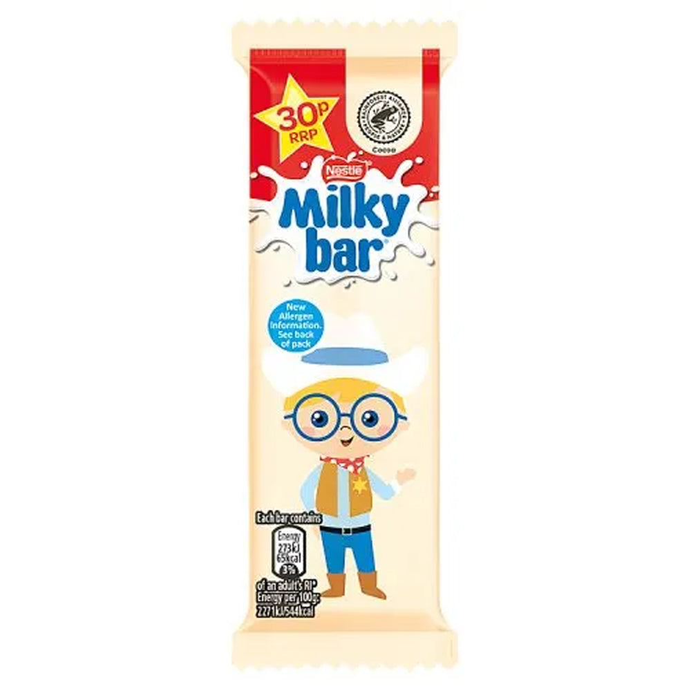 Milkybar Kid White Chocolate Bar 12g PMP 30p (Box of 54)