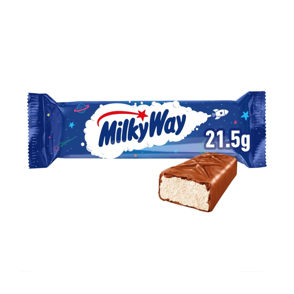 Milky Way Nougat & Milk Chocolate Snack Bar 21.5g (Box of 56)