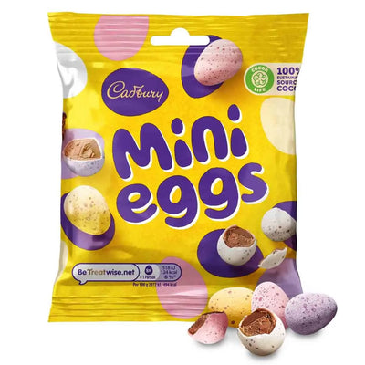 Cadbury Mini Eggs Chocolate Bag 80g (Box Of 24) - WingsMart