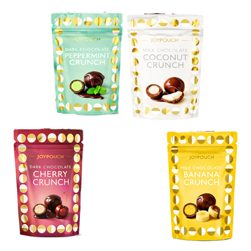 Joypots Crunch Collection 100g Chocolate Snack Range (Box of 7 packs)