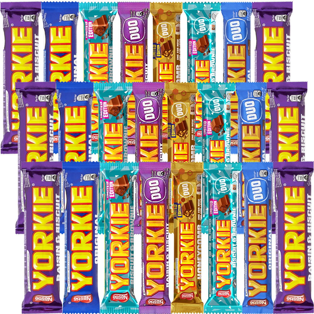 Yorkie Chocolate Bars – Mixed Selection (12 & 24 Bars)