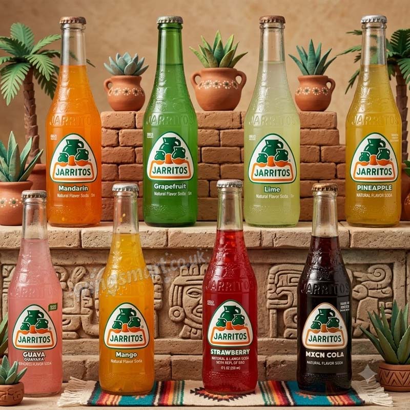 Jarritos 370ml Random Mixed Flavours Mexican Soda Soft Drink