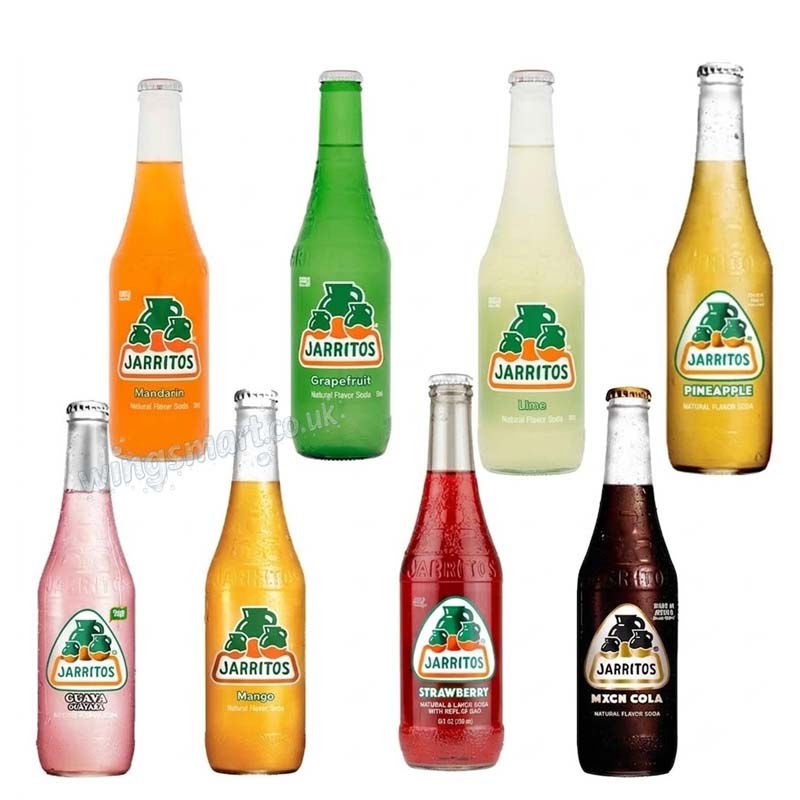 Jarritos 370ml Random Mixed Flavours Mexican Soda Soft Drink