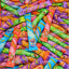 Millions Tubes 12 Pack Assorted Flavours 55g Chewy Sweets Candy Multipack