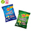 Walkers Squares Crisps Mixed Flavours – Salt & Vinegar Cheese & Onion 72g PMP (Box of 18)