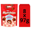 Munchies Vanilla Cheesecake Flavour Chocolate Sharing Pouches – 8 x 97g