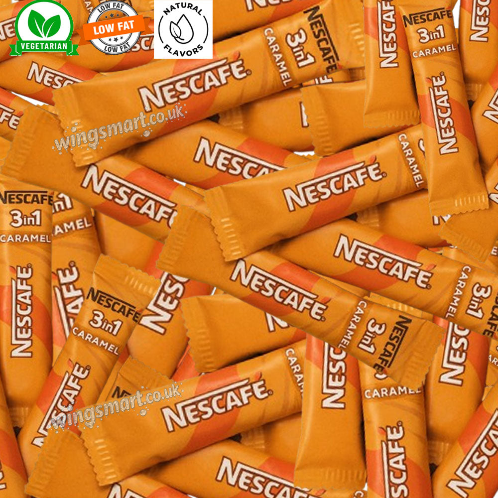Nescafe 3-in-1 & 2-in-1 Instant Coffee Sachets – Original, Caramel & Smooth and Rich