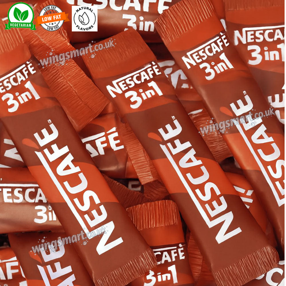 Nescafe 3-in-1 & 2-in-1 Instant Coffee Sachets – Original, Caramel & Smooth and Rich