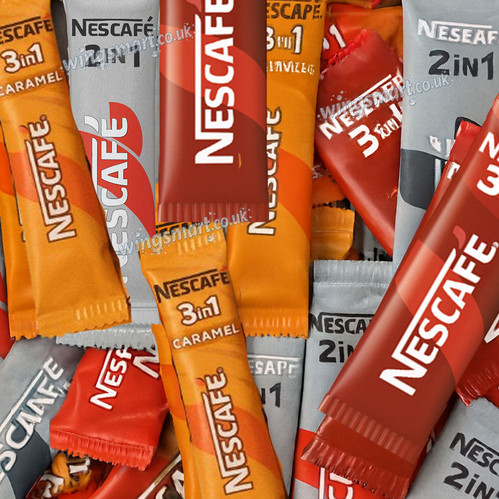 Nescafe 3-in-1 & 2-in-1 Instant Coffee Sachets – Original, Caramel & Smooth and Rich