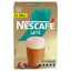 Nescafe Latte Instant Coffee 8 x 18g Sachets PMP