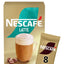 Nescafe Latte Instant Coffee 8 x 18g Sachets PMP