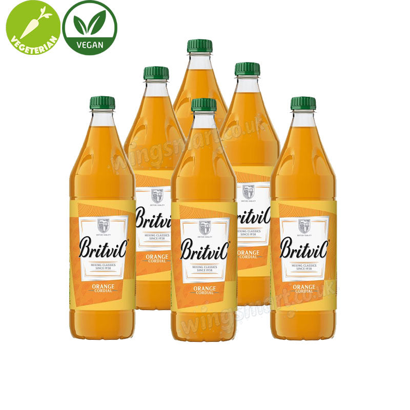 Britvic Cordial 1L Lime, Blackcurrant, Orange – Fruit Concentrate Drink Mixers & Cordial Syrups