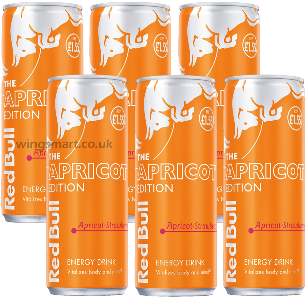 Red Bull Energy Drink Apricot Edition PMP 250ml