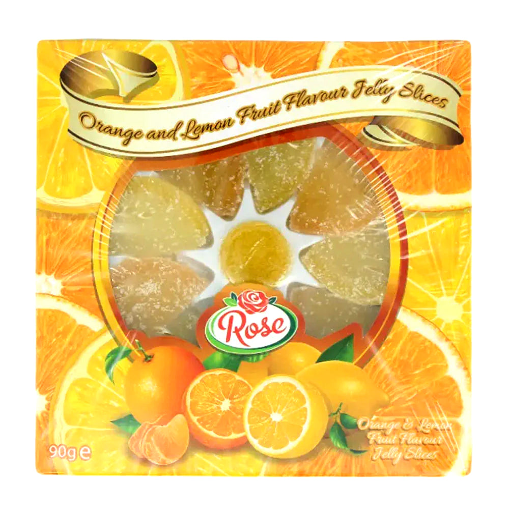 Orange & Lemon Slices Gift Box 90g (Pack of 9)