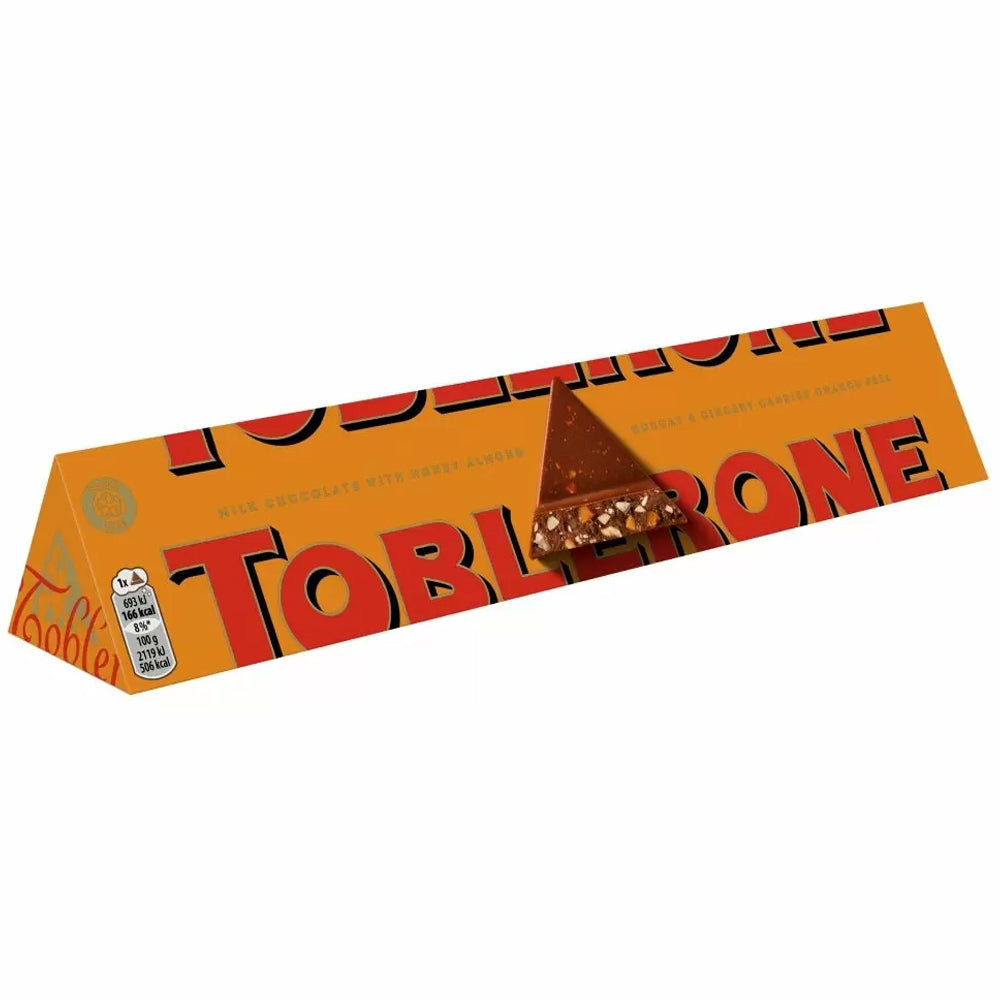 Toblerone Orange Twist Milk Chocolate 360g - WingsMart