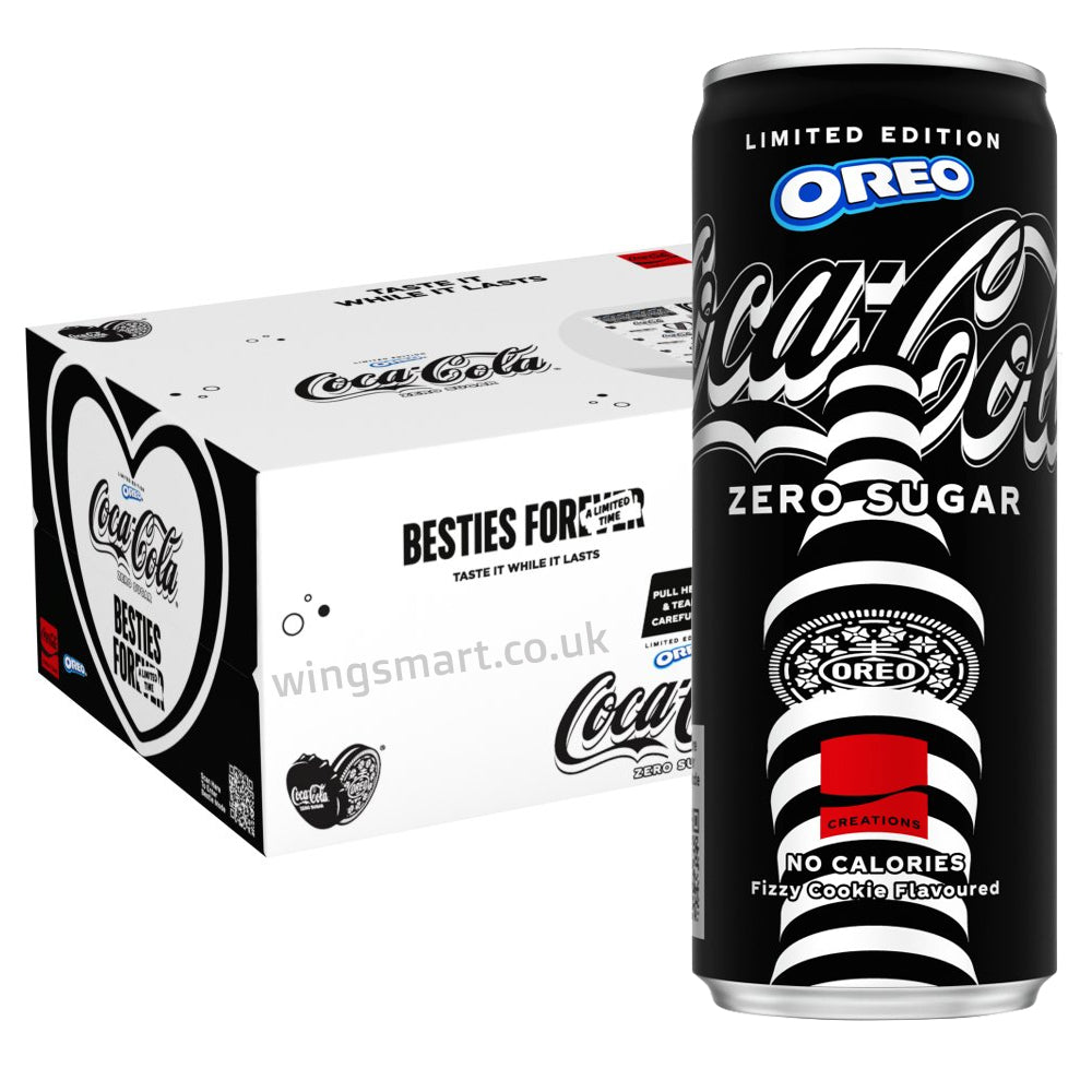 Coca-Cola Zero Sugar Oreo Limited Edition 24 x 250ml Stack Box