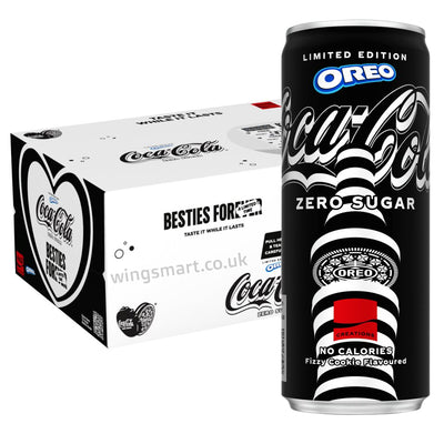 Coca-Cola Zero Sugar Oreo Limited Edition 24 x 250ml Stack Box