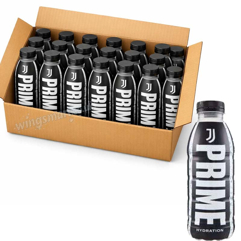 Prime Hydration Juventus Edition Drink 12 x 500ml Sports Hydration