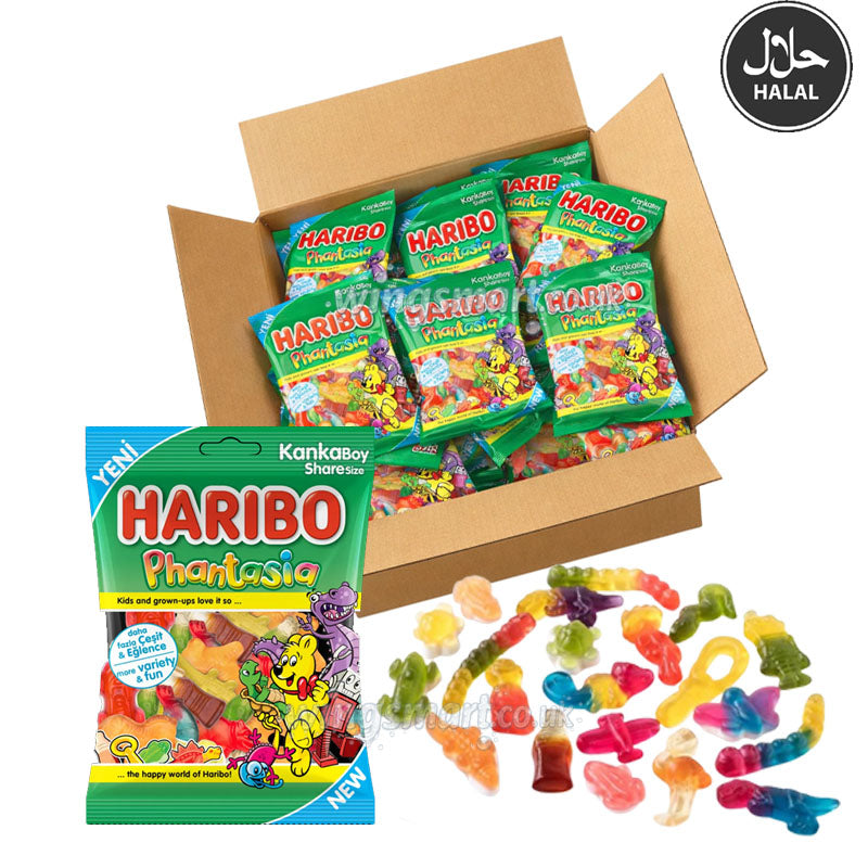 Haribo Halal Jelly Sweets 80g - Yummy Varieties