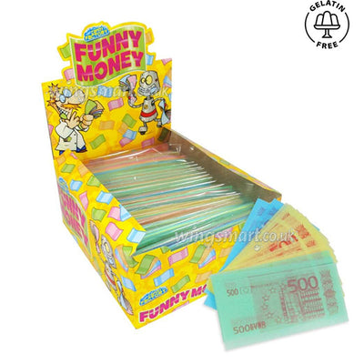 Crazy Candy Factory Edible Paper Funny Money 24x14g Novelty Sweets