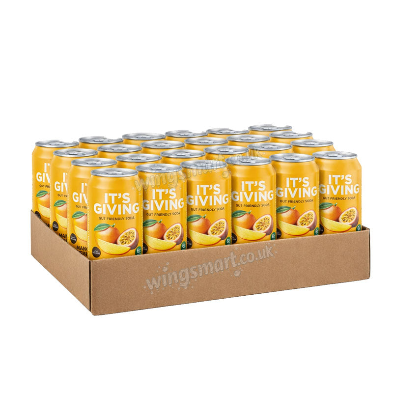 It’s Giving Sparkling Fruit Drinks – Assorted Flavours 330ml
