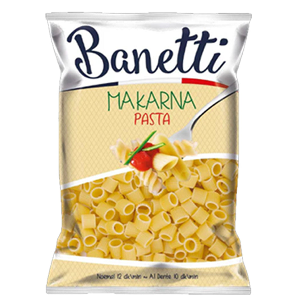 Banetti Thimbles (Yuksuk) Makarna Pasta 10 x 400g