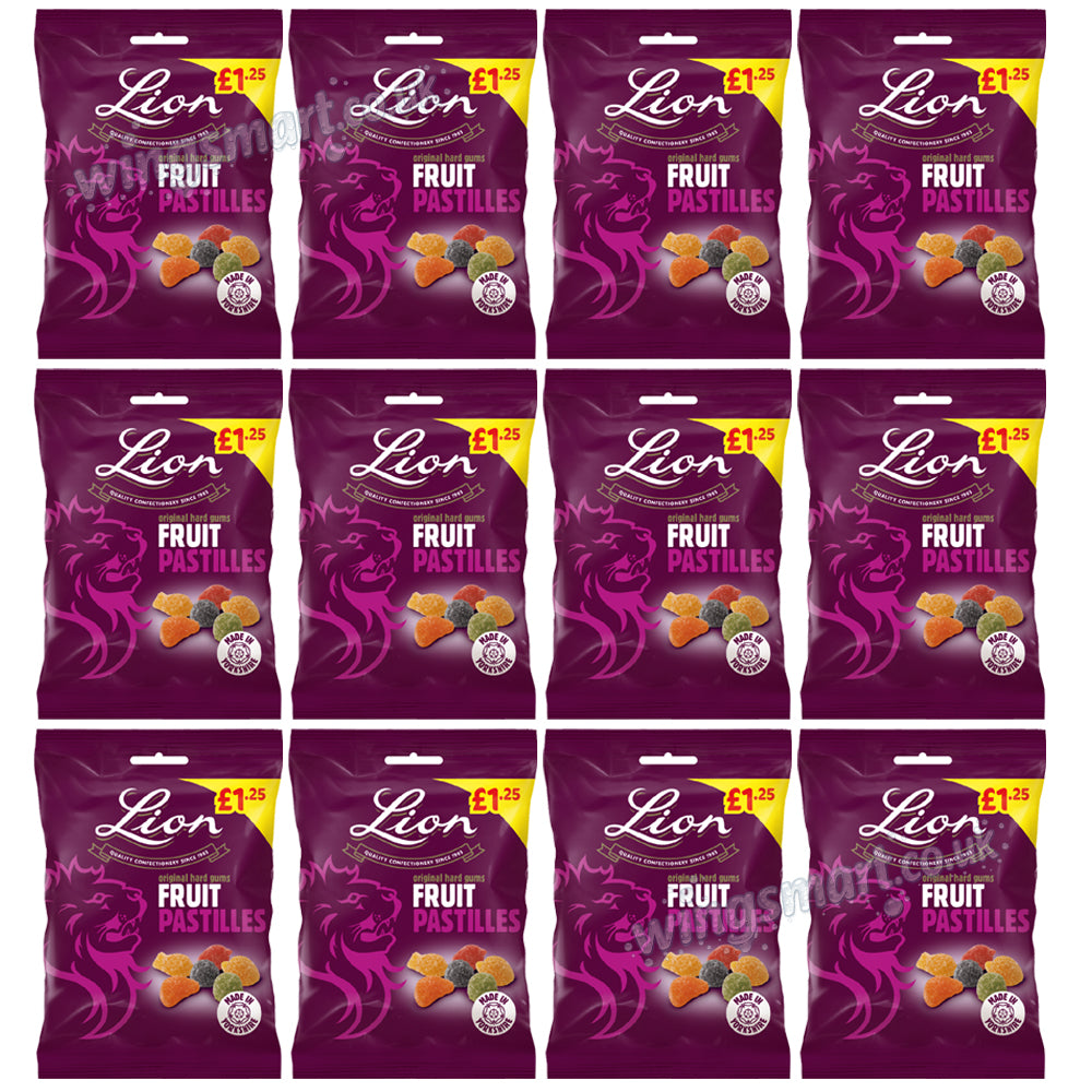 Lion Fruit Pastilles Bag 130g – Juicy Fruity Chews