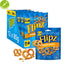 Flipz Cinnamon Bun & Peanut Butter Pretzels 80g PMP Sweet Coated Snacks (box of 12 packs)