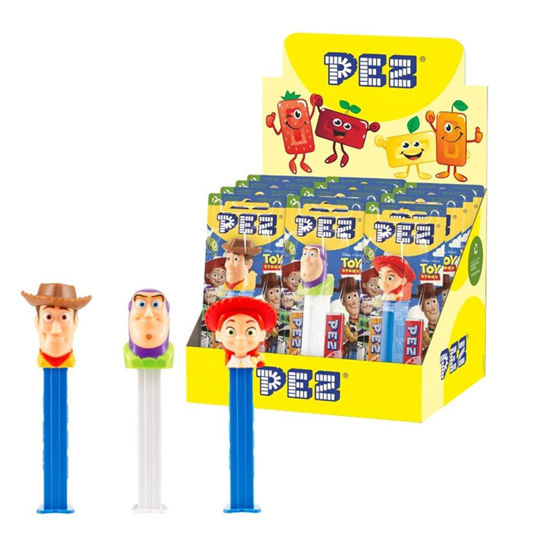 Pez Toy Story 1+2 Impulse Packs 17g Candy Dispenser Packs Toy Story Sweets (Box of 12)