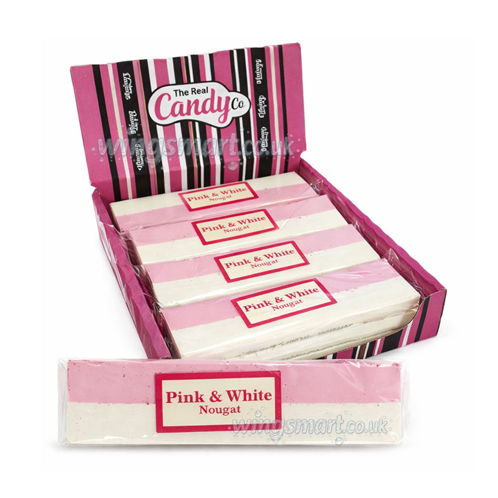Candy Co Traditional Sweet Treat Bars– Nougat, Fudge, Coconut Ice, Peanut Brittle & Classic British Confectionery Range