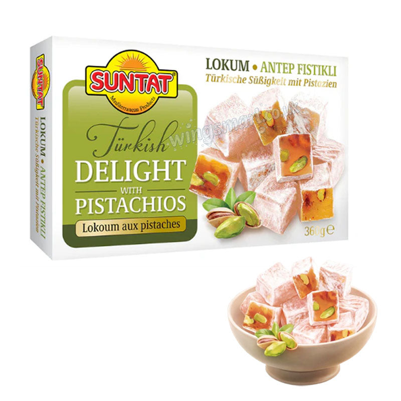 Suntat Turkish Delight Collection – Mixed Flavours & Pistachio