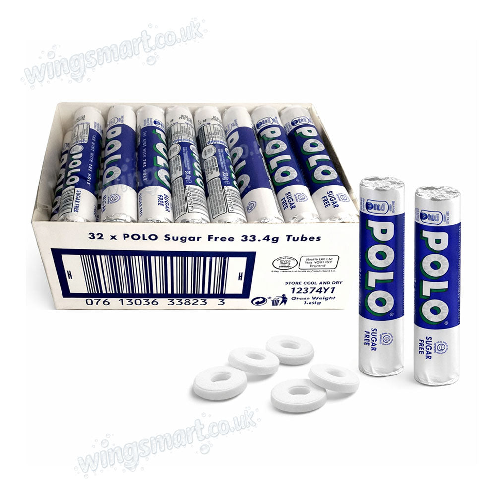 Polo Sugar Free Xtra Strong Breath Freshener 33.4g X 32 Rolls (full box)
