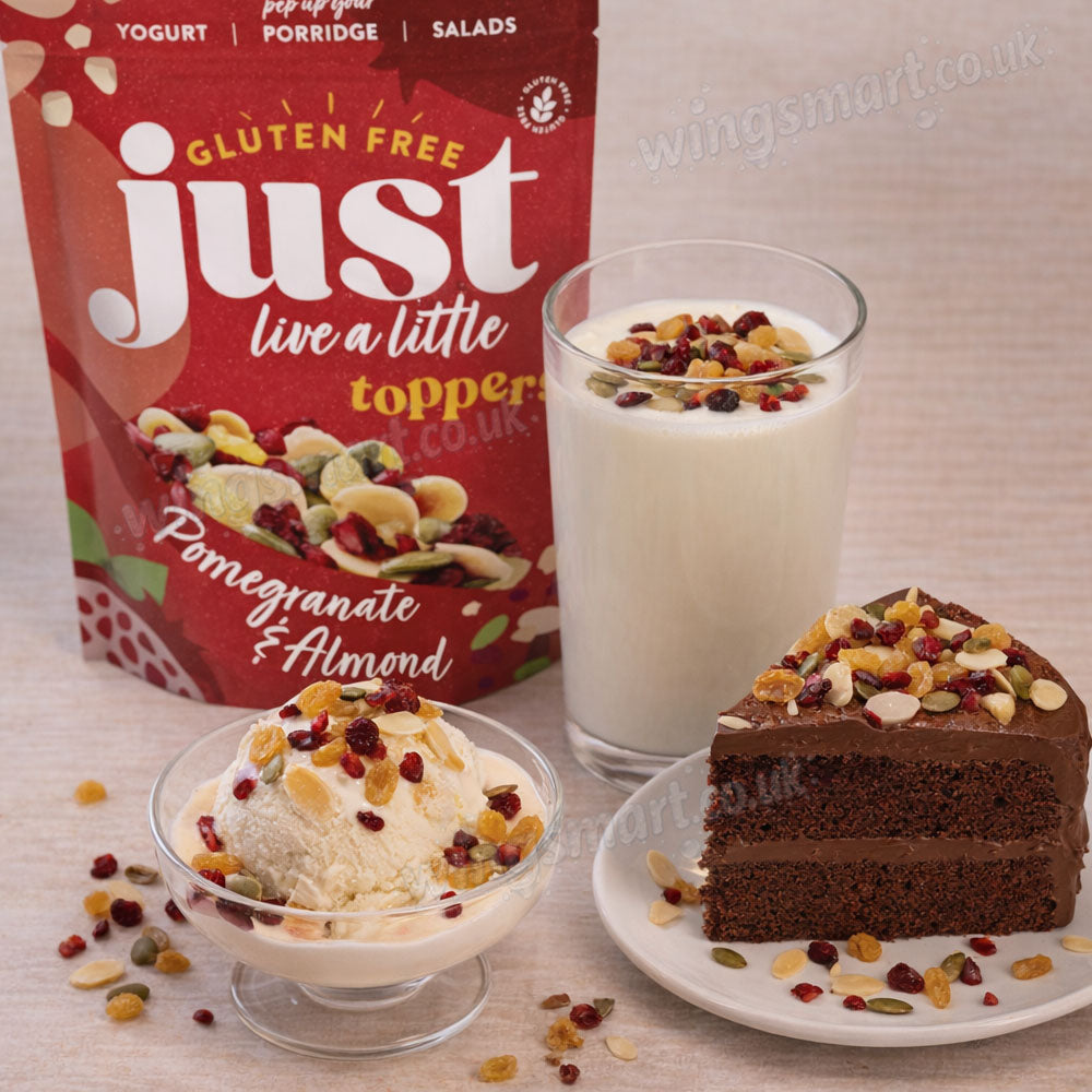 Just Pomegranate and Almond Topper, 1kg