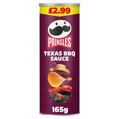 Pringles Texas BBQ Sharing Crisps 6 x 165g PMP