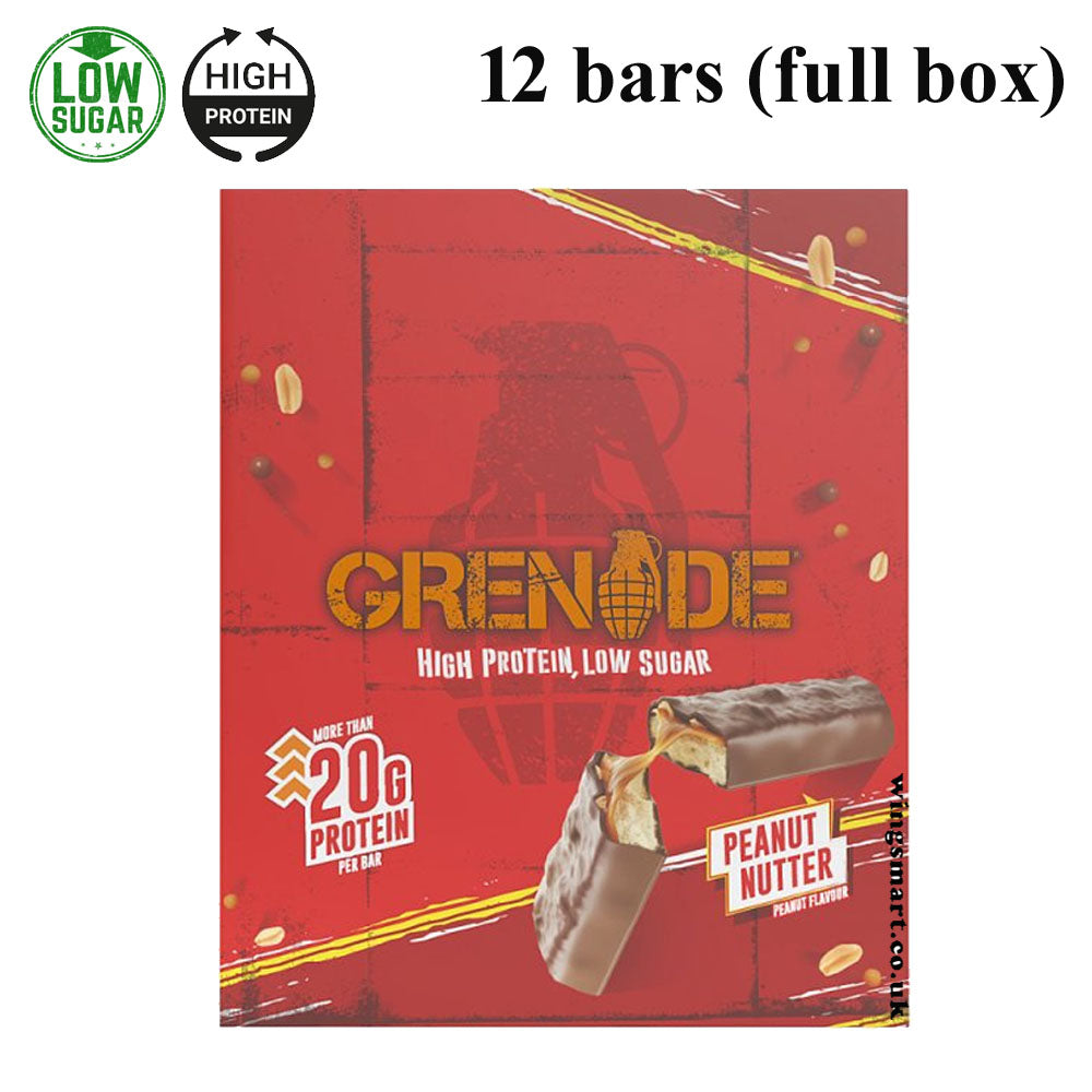 Grenade Peanut Nutter Peanut Flavour 12 x 60g