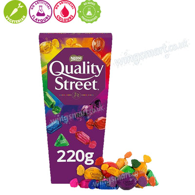 Quality Street Dark Chocolate Assorted Toffees Carton 220g